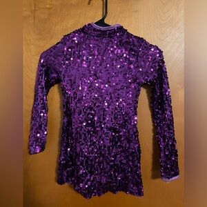 Sequin Mockneck Dance Costume